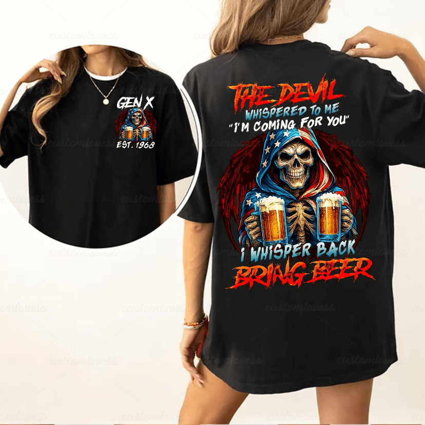Custom I'm coming for you Gen x T-shirt