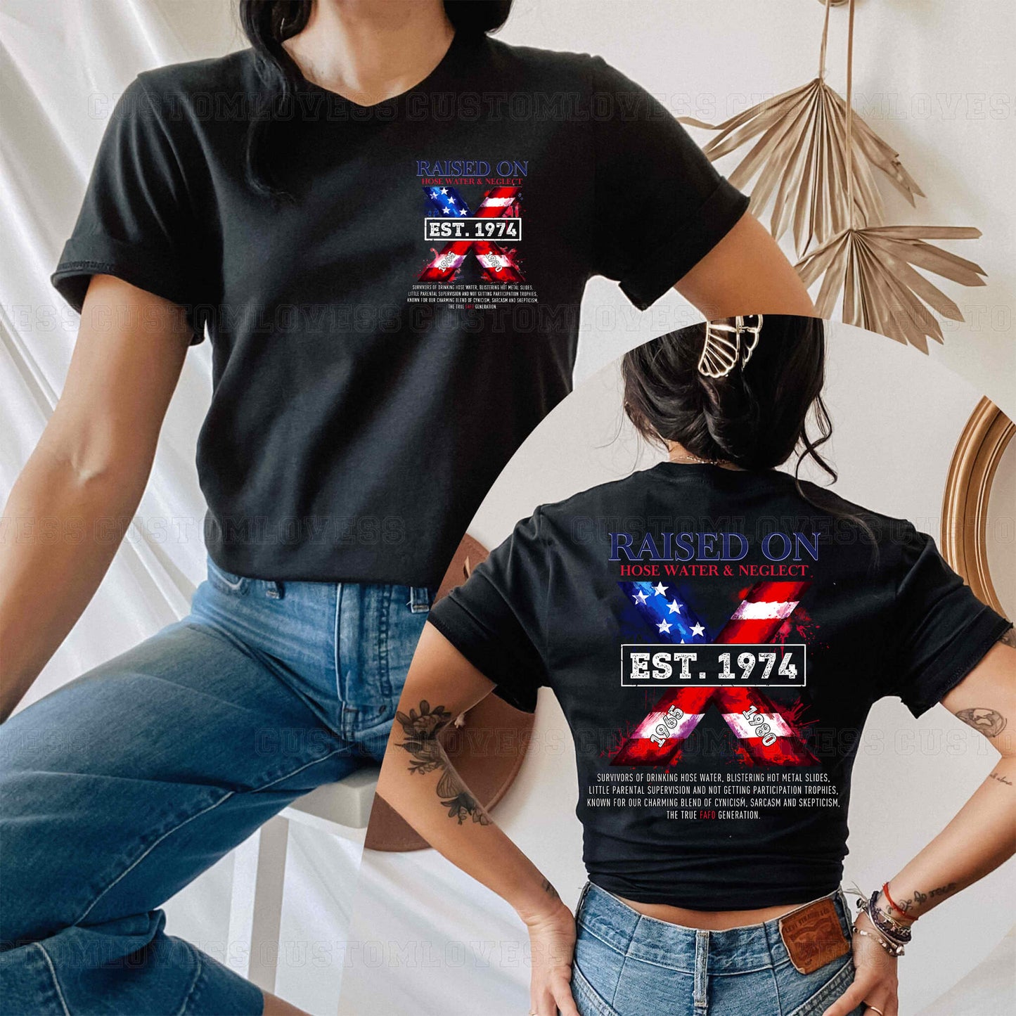Custom Year Generation X FAFO T-shirt