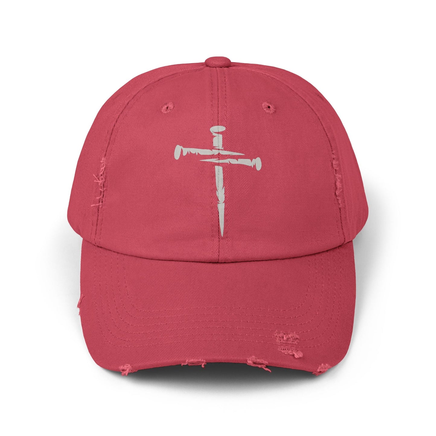 Cross Nails Distressed Cap