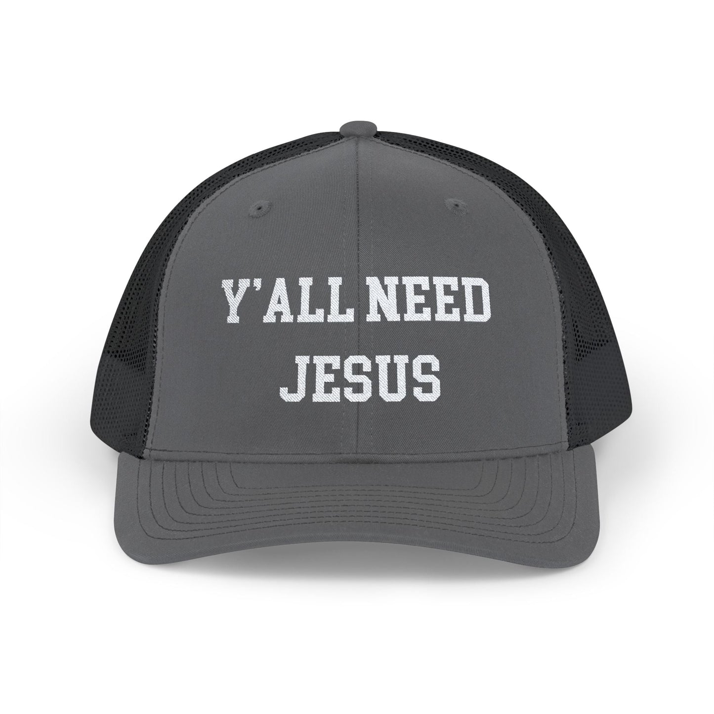 Snapback Trucker Cap - Y'all Need Jesus