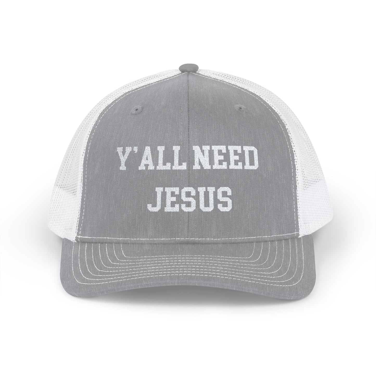 Snapback Trucker Cap - Y'all Need Jesus
