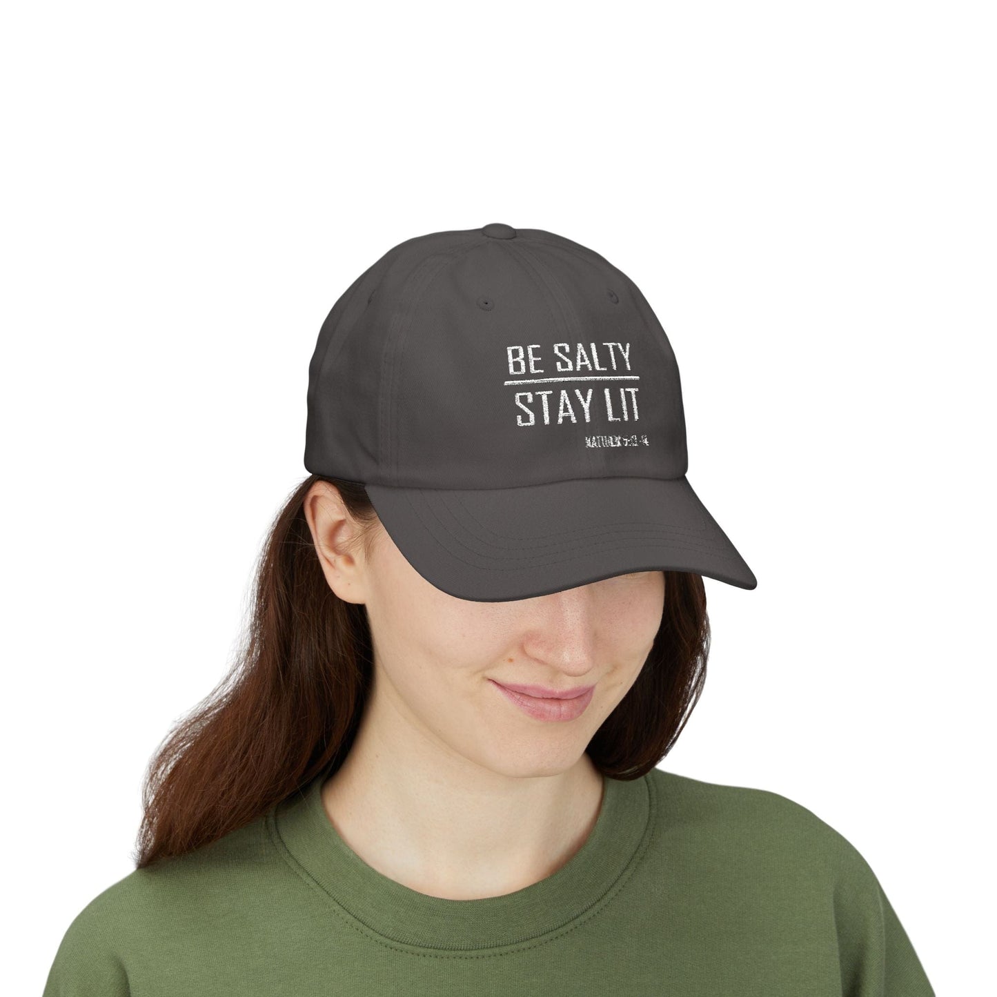 Be Salty - Stay Lit Six Panel Unisex Snapback Ballcap