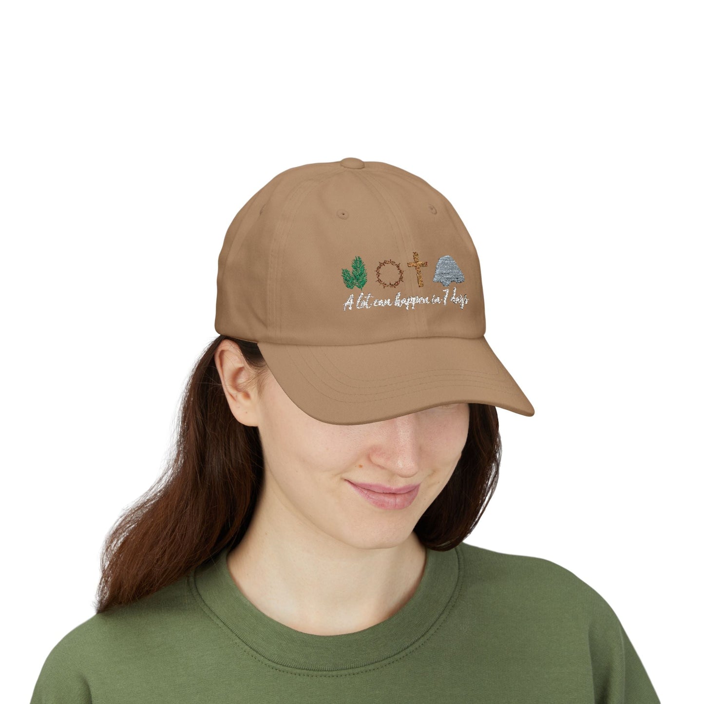 A lot Can Happen in 7 Days - Easter themed Ballcap
