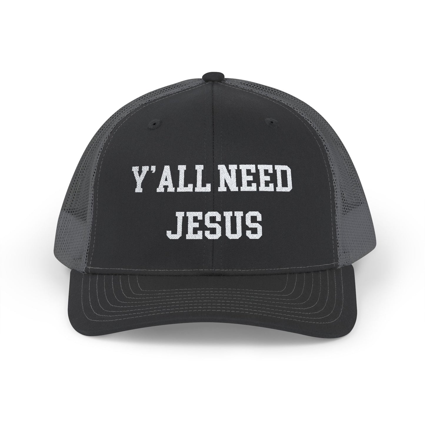 Snapback Trucker Cap - Y'all Need Jesus