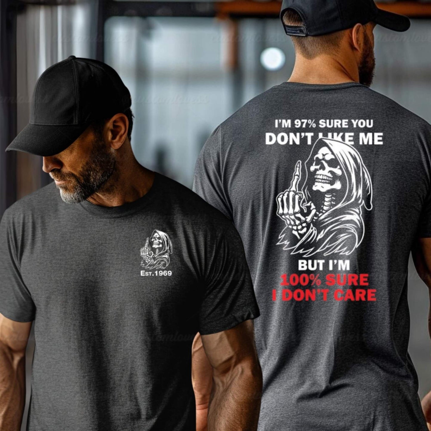 Custom 100% Sure I Don’t Care Shirt