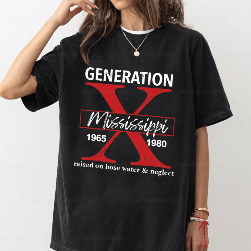 Custom State Generation X T-shirt