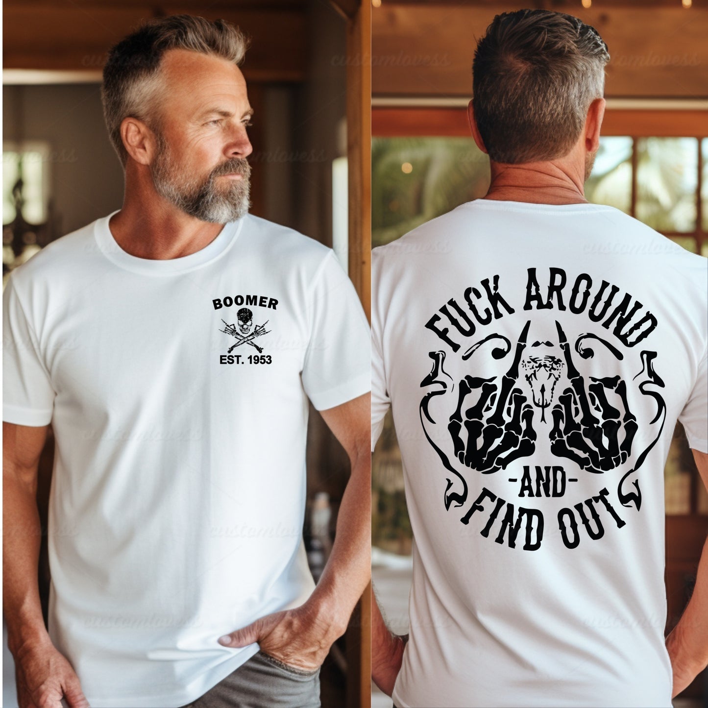 Custom Fuck Around & Find Out Boomer T-shirt