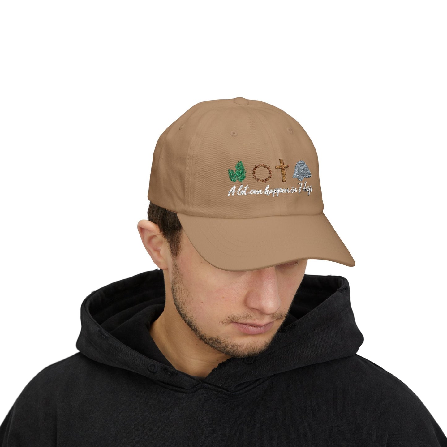 A lot Can Happen in 7 Days - Easter themed Ballcap