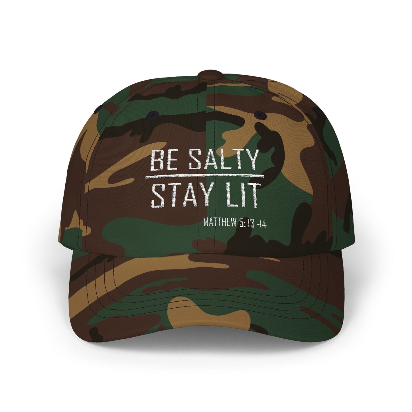 Be Salty - Stay Lit Six Panel Unisex Snapback Ballcap