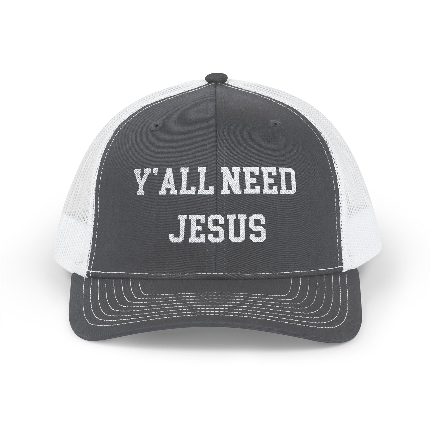 Snapback Trucker Cap - Y'all Need Jesus