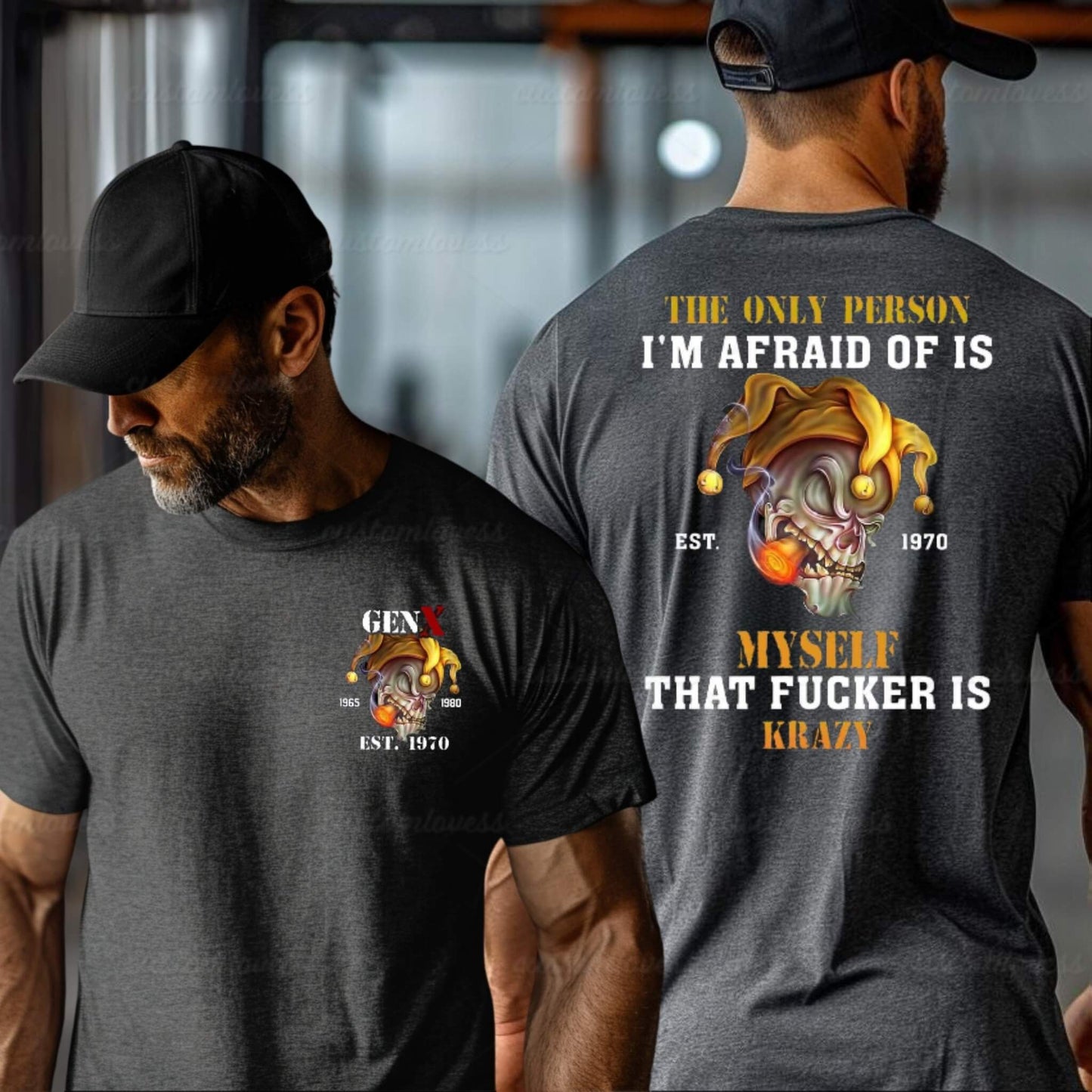 Custom Gen X The Only Person T-shirt