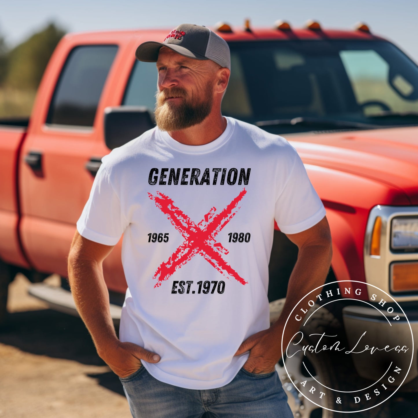 Custom Gen X Man T-Shirt-Fuck Around-Find Out