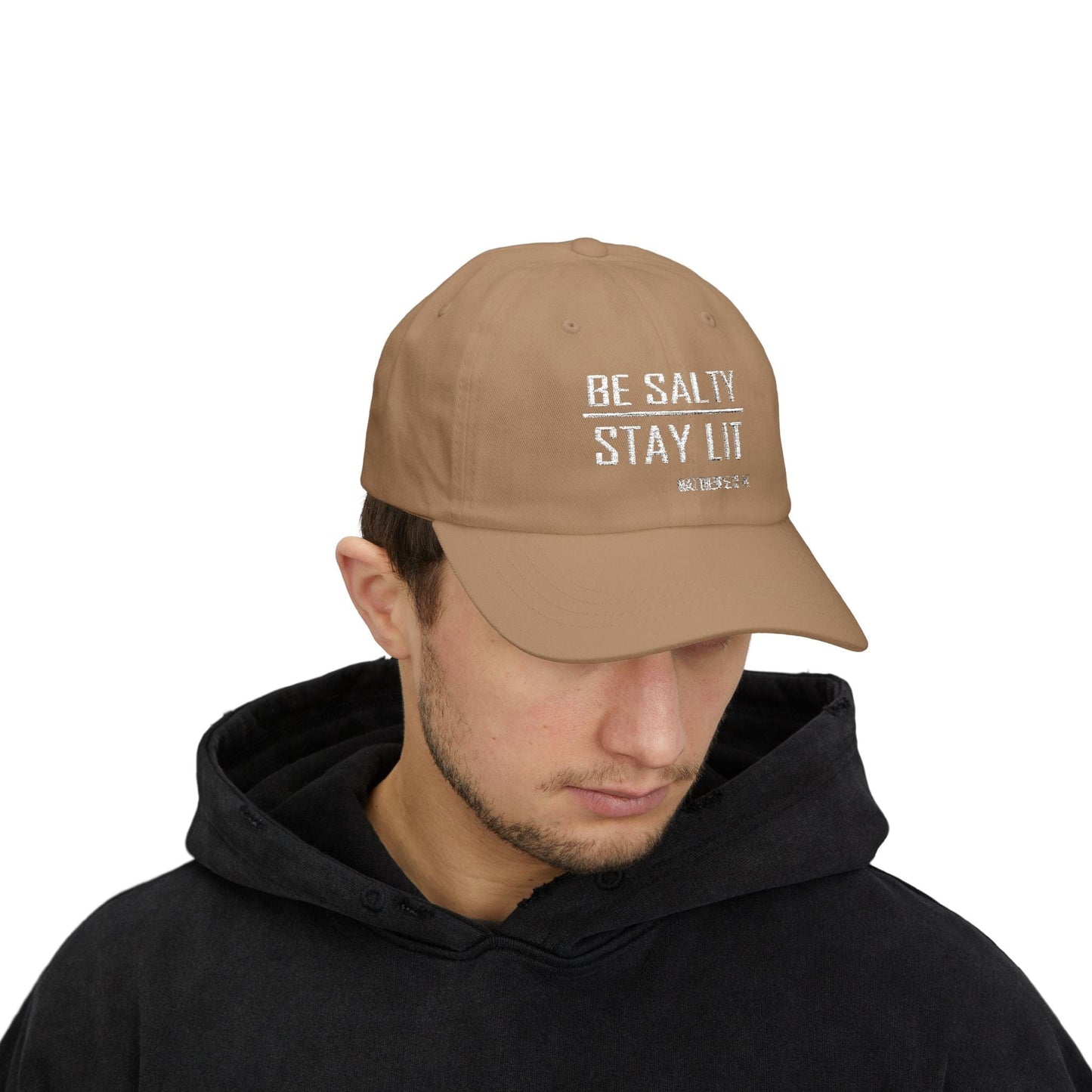 Be Salty - Stay Lit Six Panel Unisex Snapback Ballcap