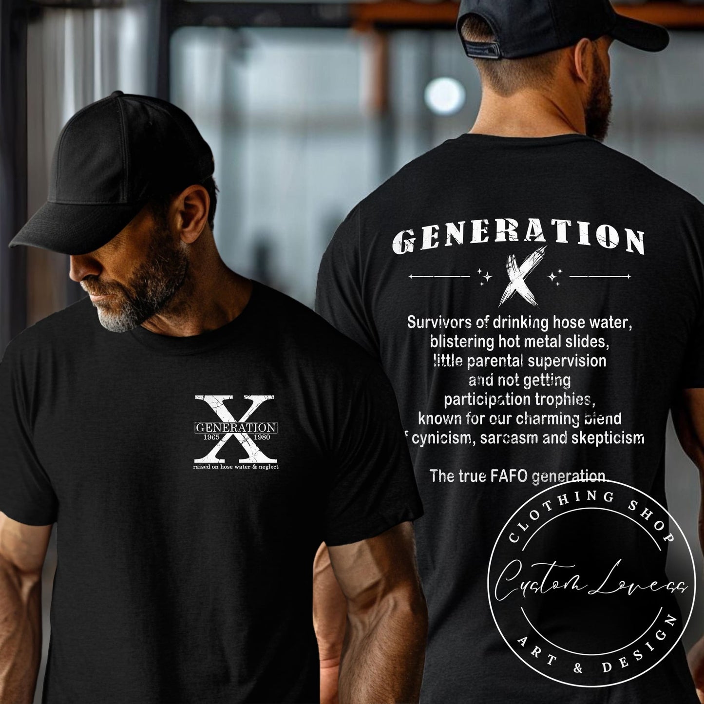 Custom Year Gen X T-Shirt