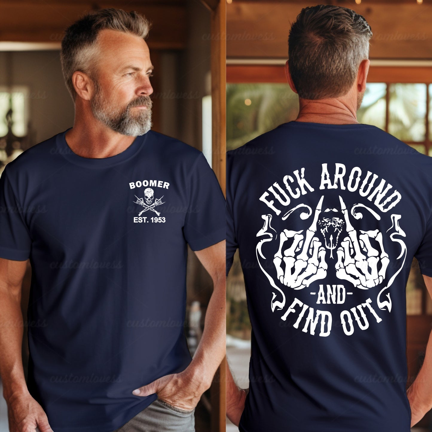 Custom Fuck Around & Find Out Boomer T-shirt