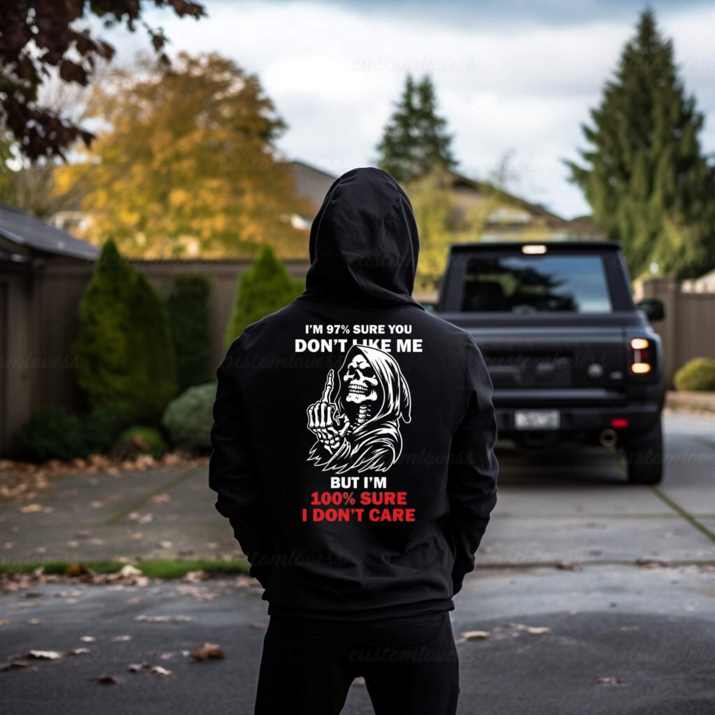 Custom 100% Sure I Don’t Care Shirt