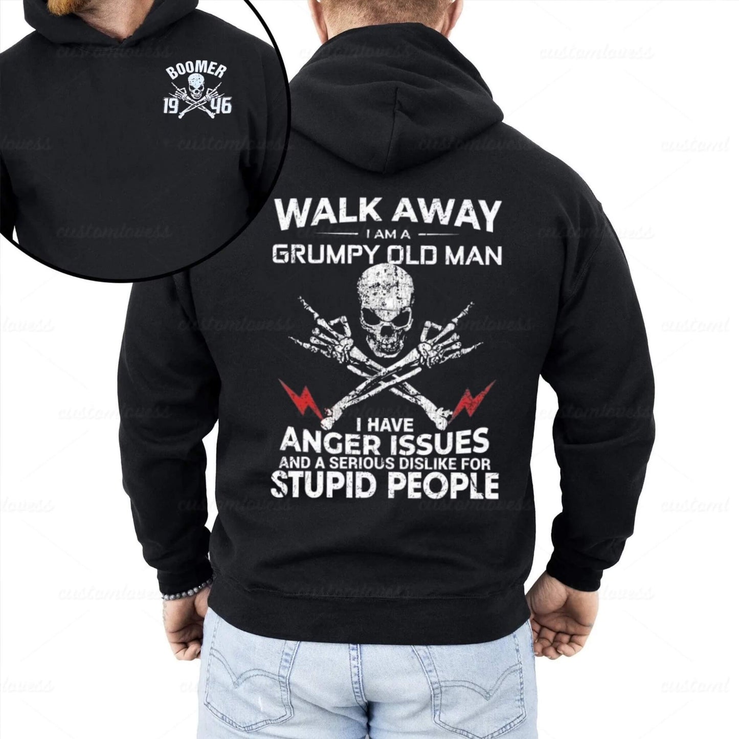 Custom I Am A Grumpy Old Man Shirt