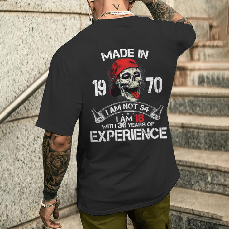 Custom Made In 19xx Skull T-shirt