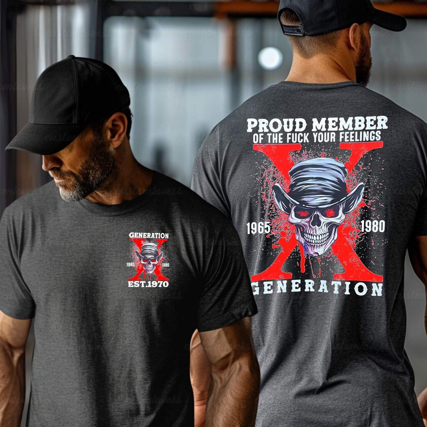 Custom Generation Skull Shirt