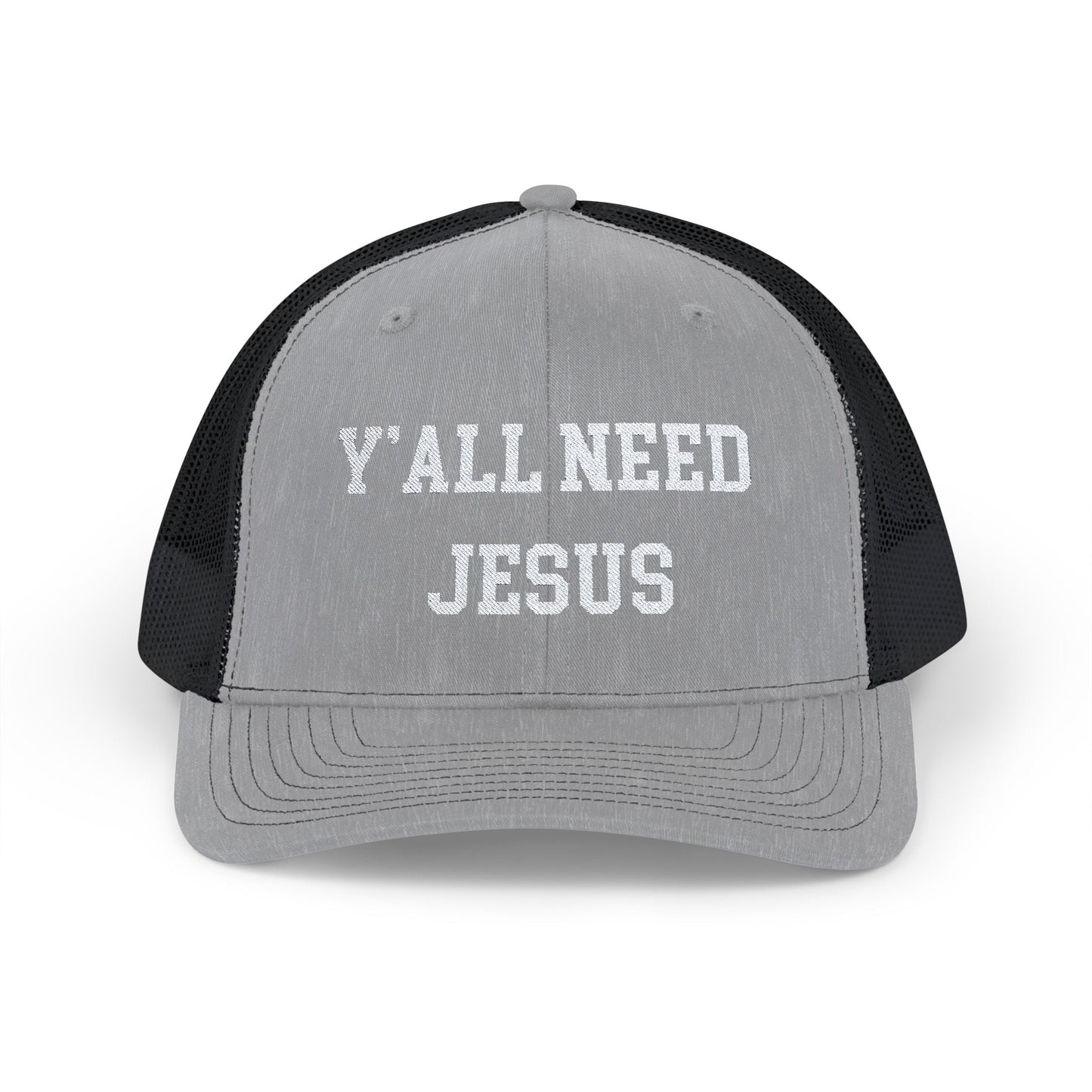 Snapback Trucker Cap - Y'all Need Jesus