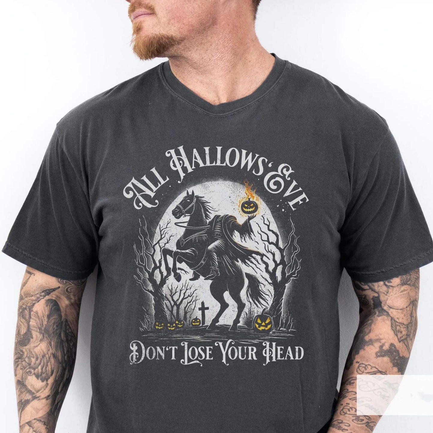 All Hallows Eve Dont Lose Your Head T-Shirt