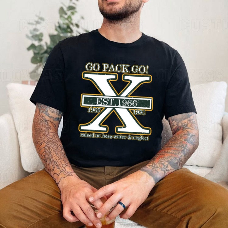 Custom Gen X College Team T-Shirt