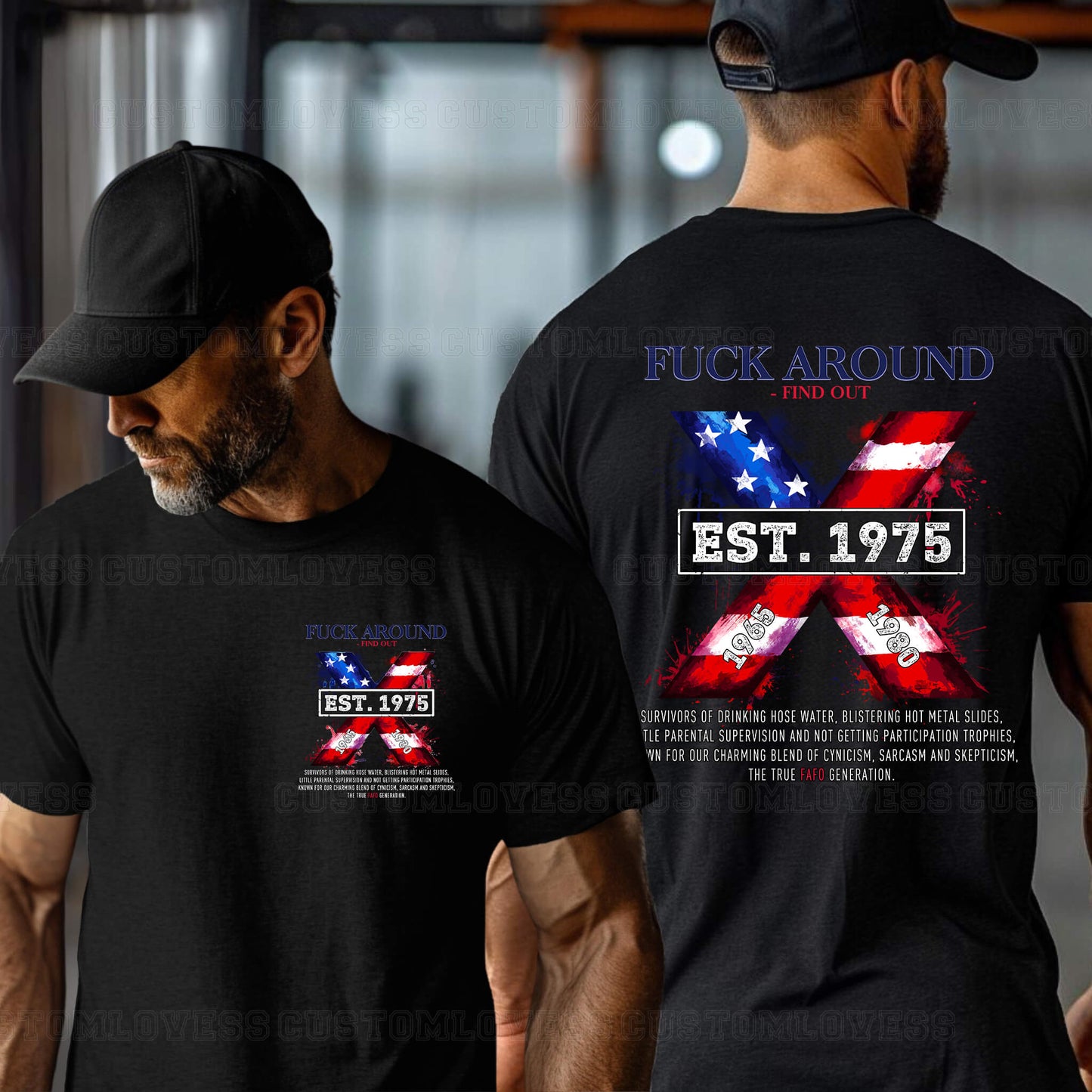 Custom Year Generation X FAFO T-shirt