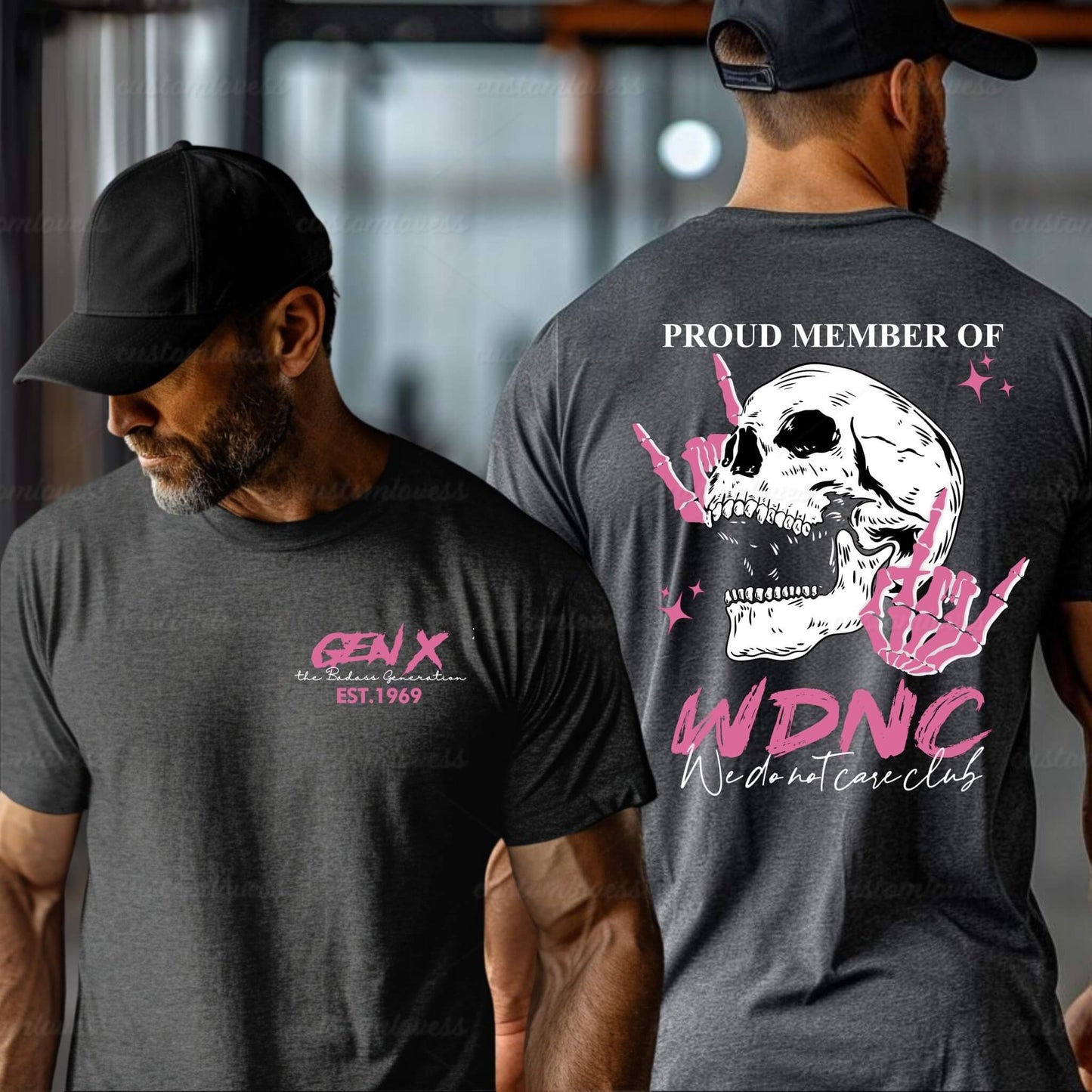 Custom Year Gen X WDNC T-shirt