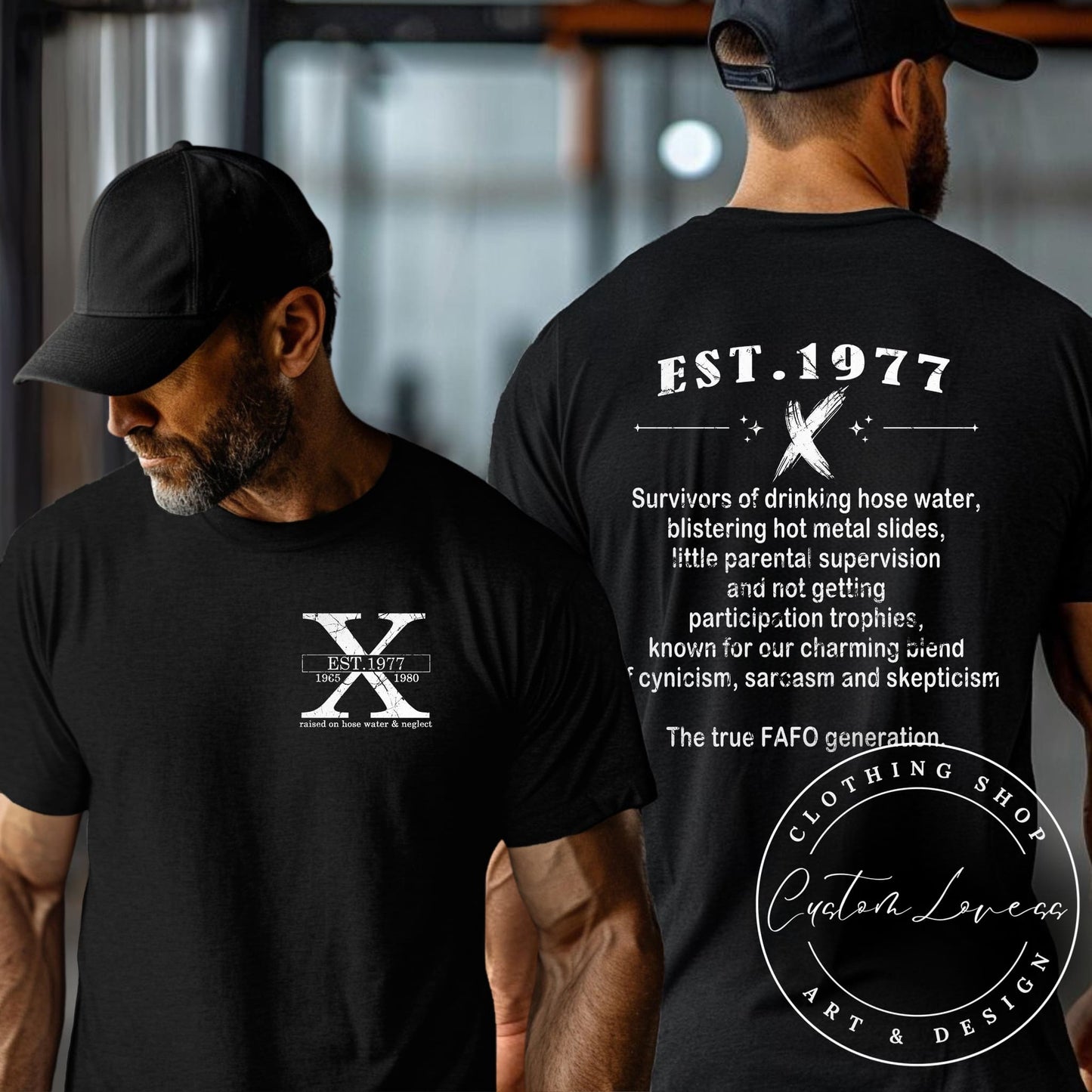 Custom Year Gen X T-Shirt