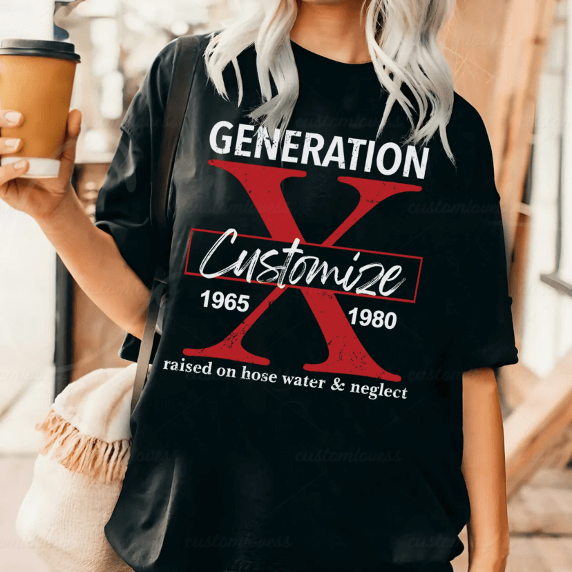 Custom State Generation X T-shirt