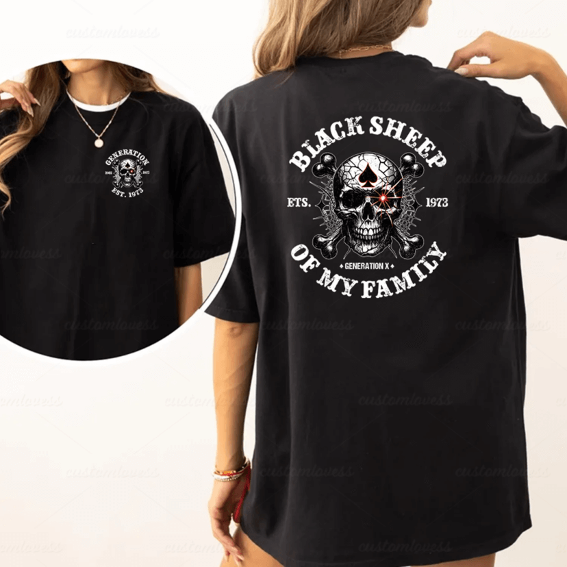 Custom Black Sheep Generation X T-shirt