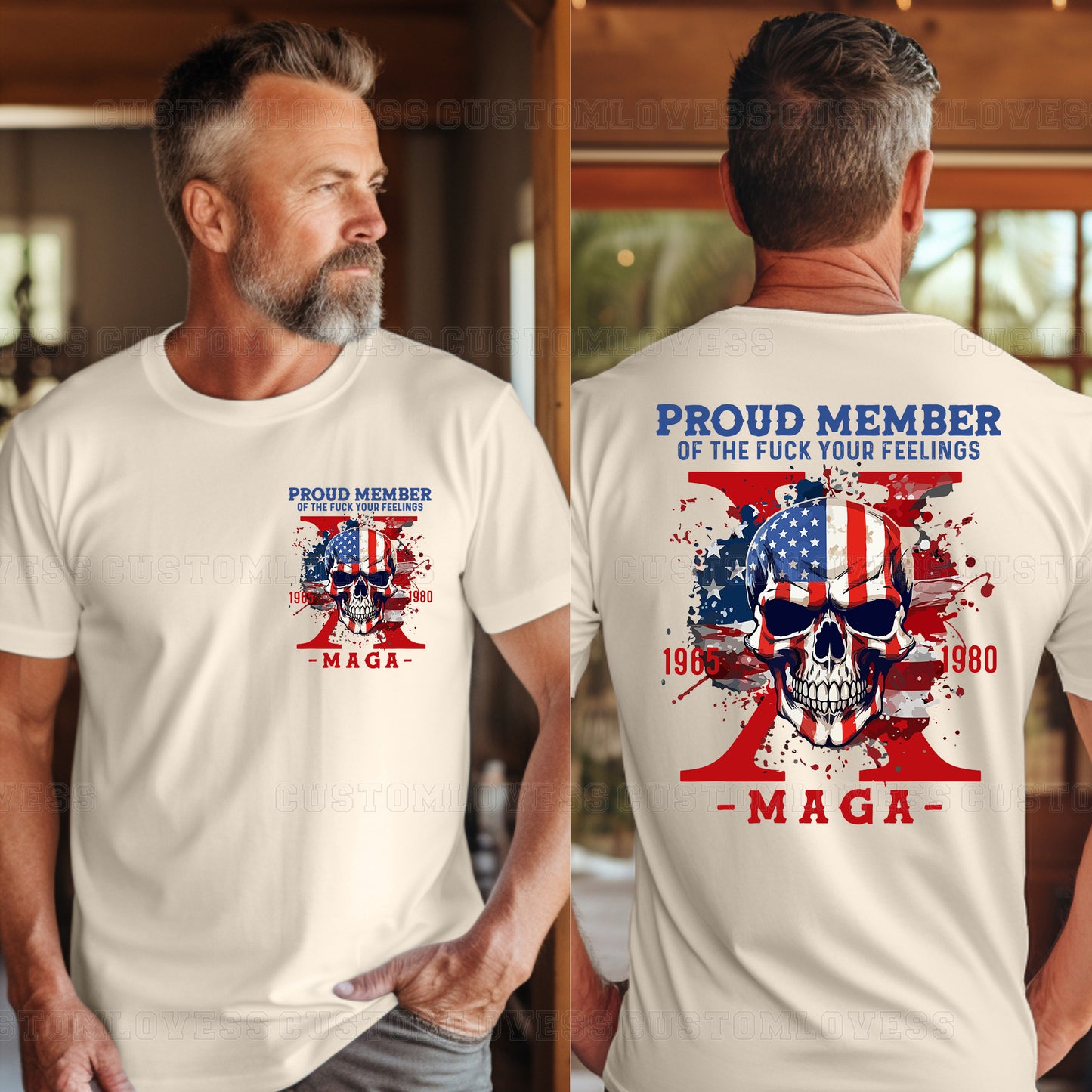 Custom Gen X Maga T-shirt