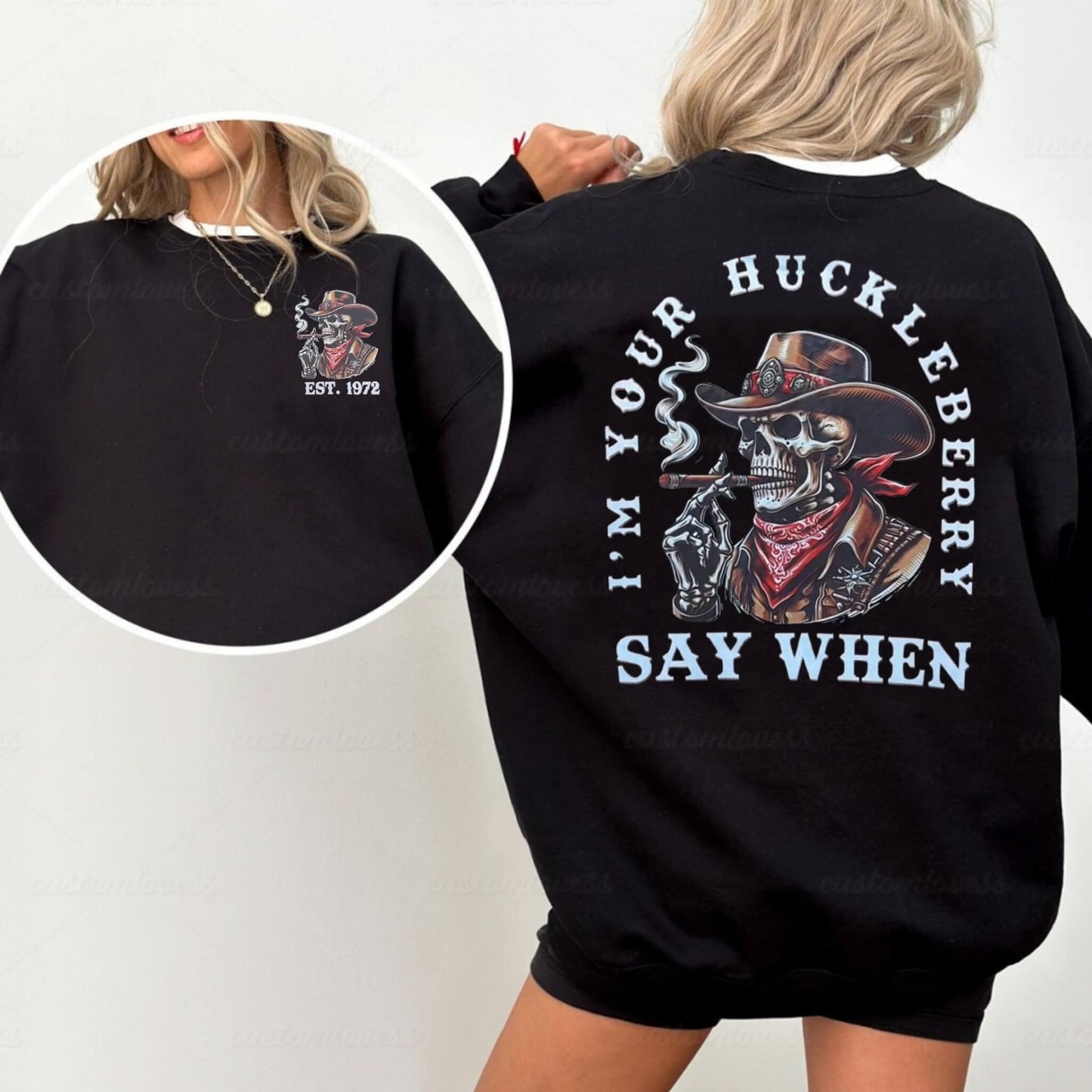 Custom I'm Your Huckleberry T-shirt