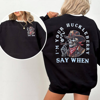 Custom I'm Your Huckleberry T-shirt