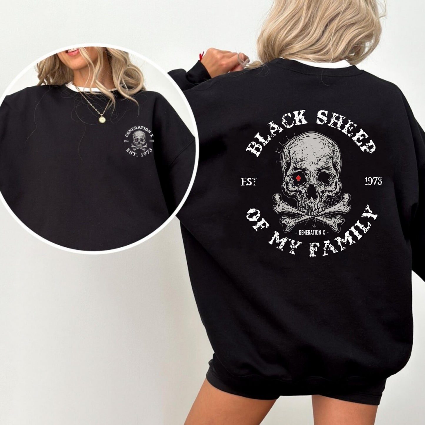 Custom Black Sheep Of My Family Generation Shirt