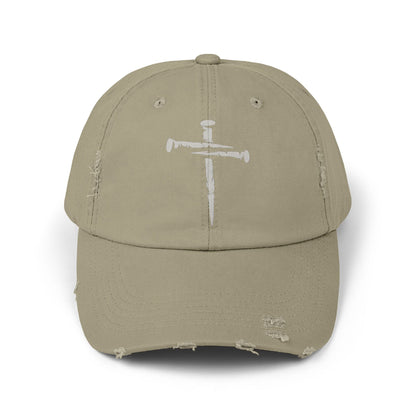 Cross Nails Distressed Cap