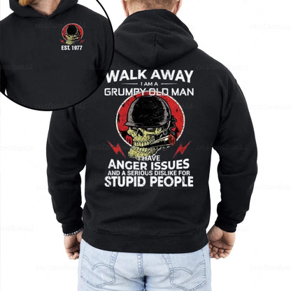 Custom Walk Away Grumpy Old Men Shirt