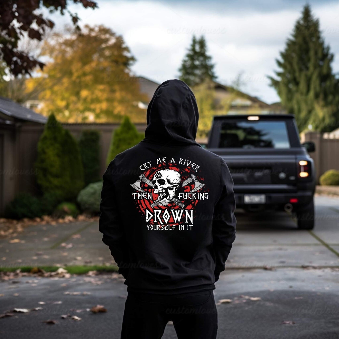 Custom Cry Me A River Then Fucking Drown Yourself In It Shirt