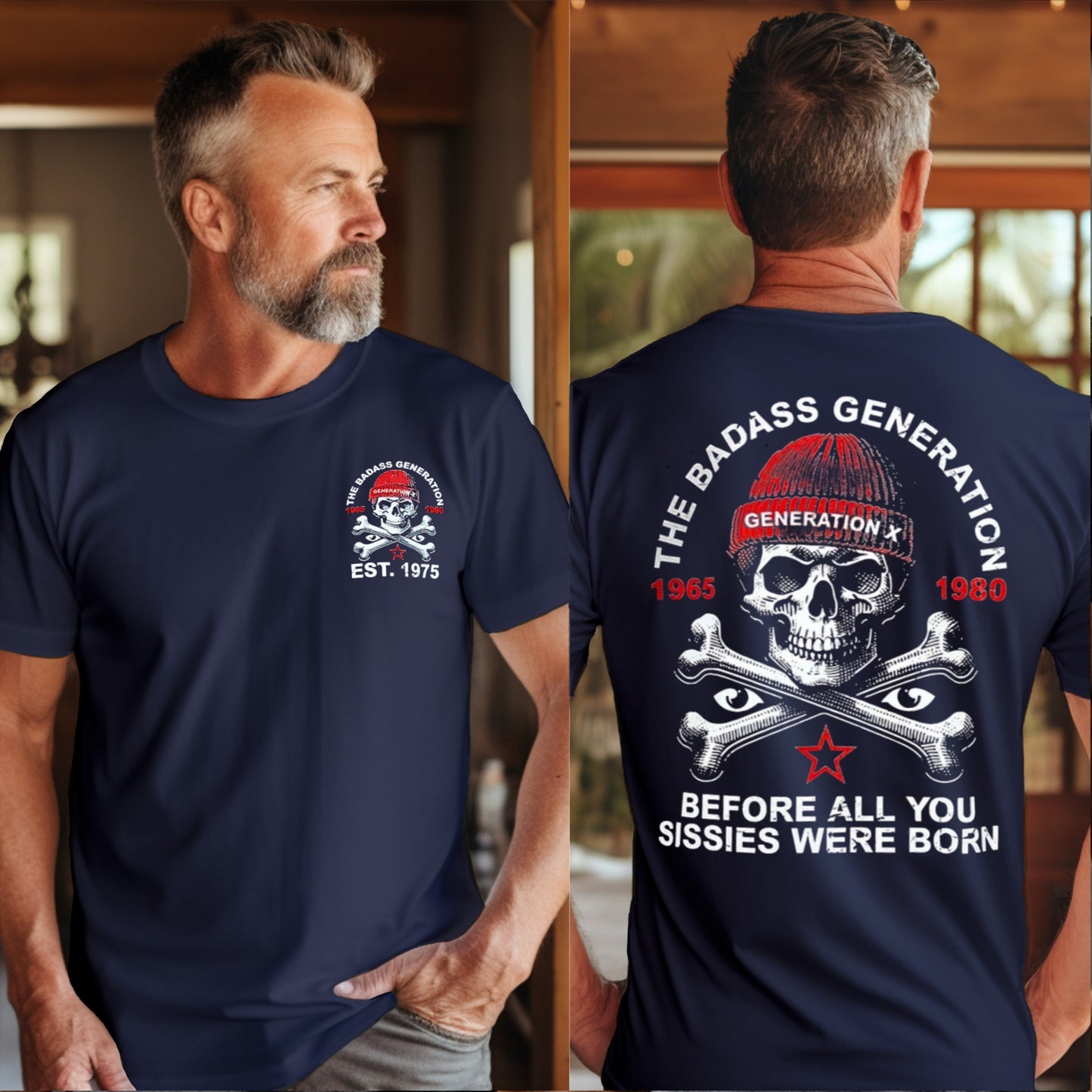 Custom The Badass Generation X Shirt