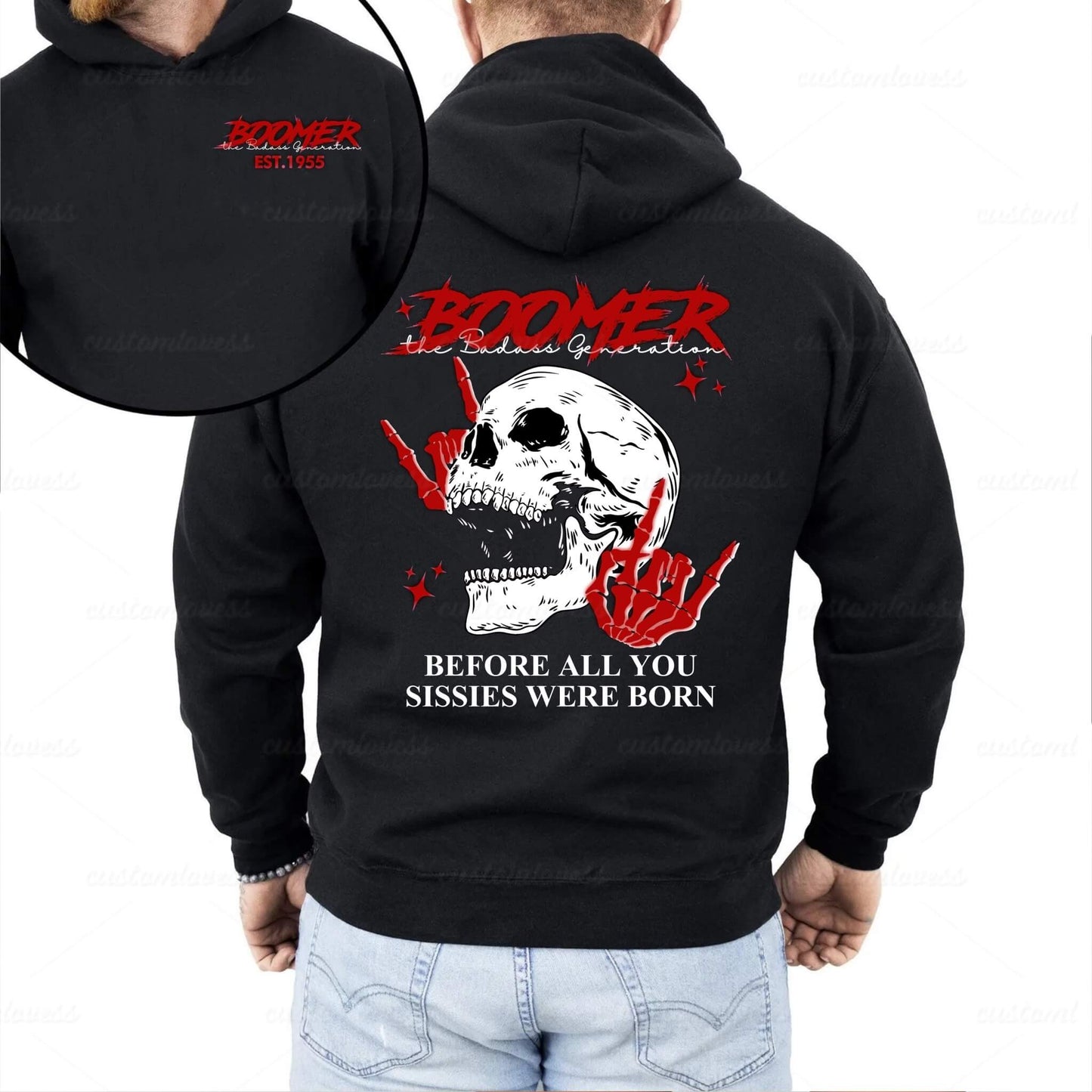 Custom Year Badass Boomer T-shirt