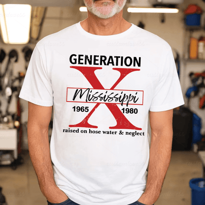 Custom State Generation X T-shirt