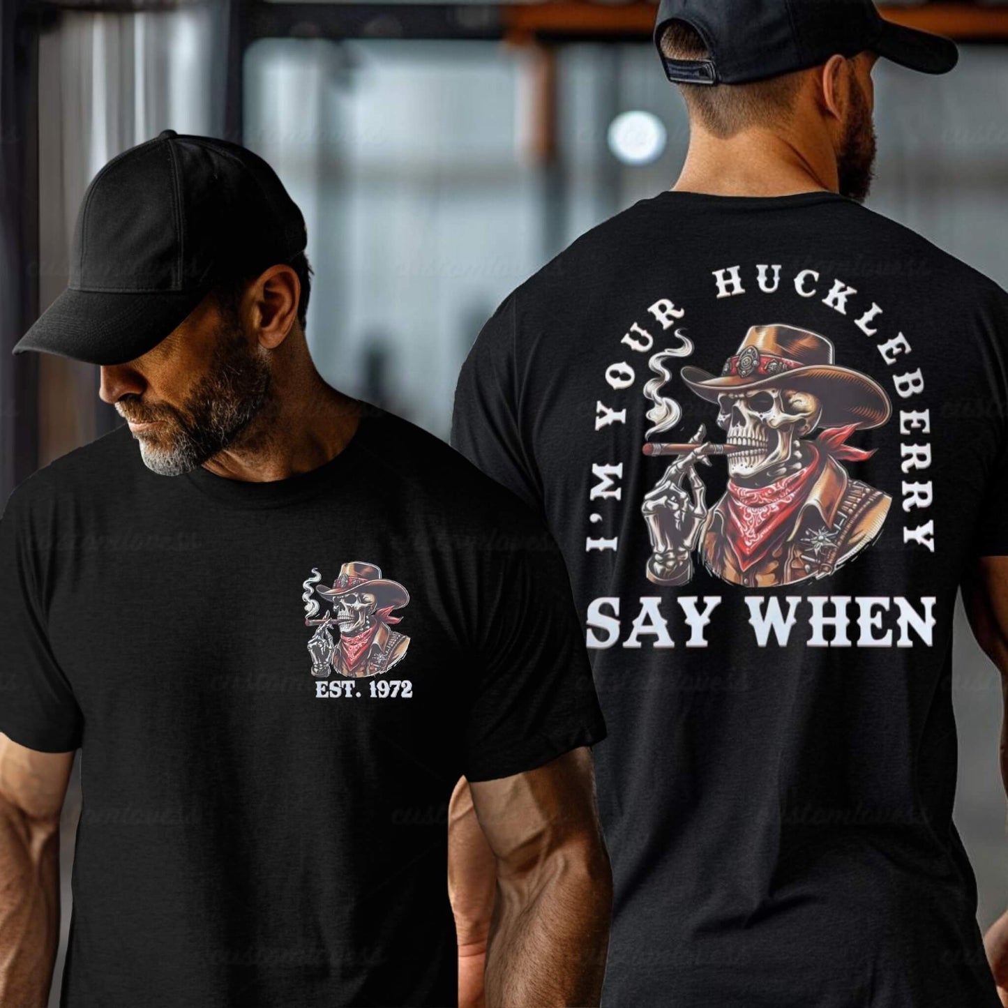 Custom I'm Your Huckleberry T-shirt
