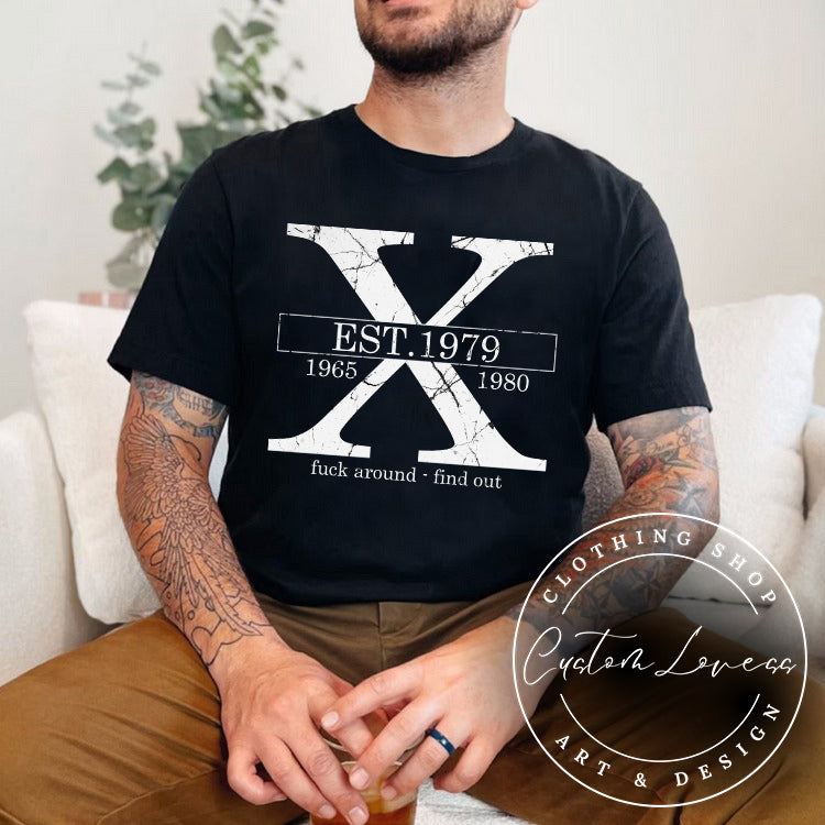 Custom Gen X Raised On Hose Water And Neglect T-Shirt