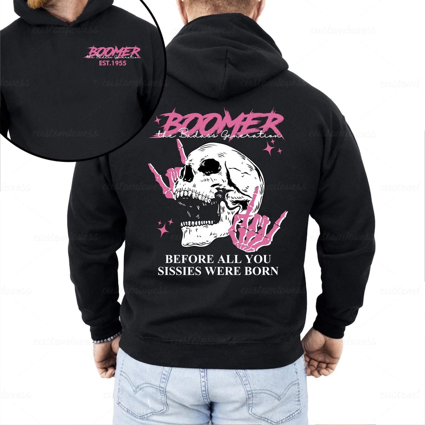 Custom Year Badass Boomer T-shirt