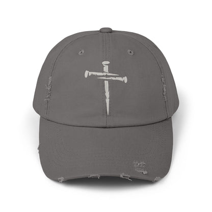 Cross Nails Distressed Cap