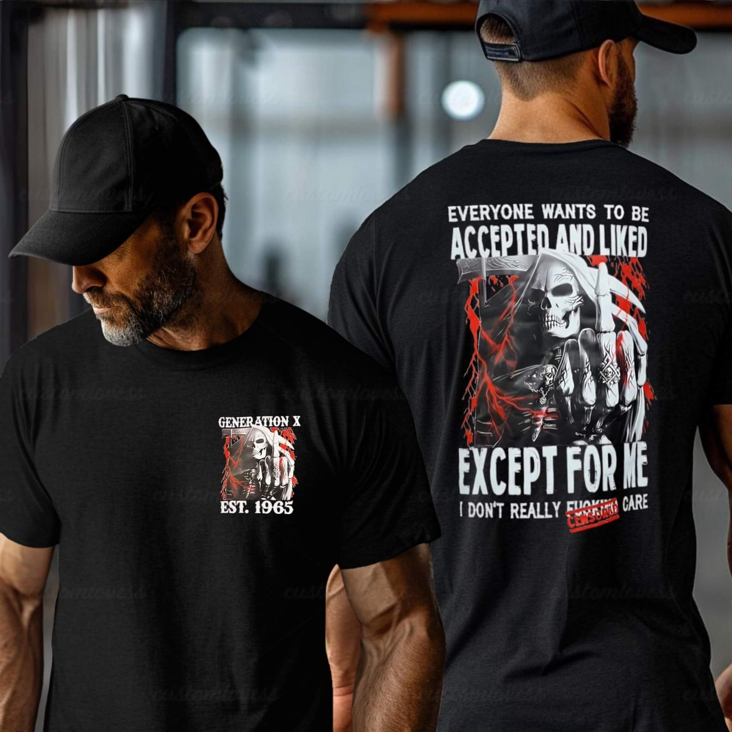 Custom Everyone Wants To Be Accepted And Liked Except For Me T-shirt