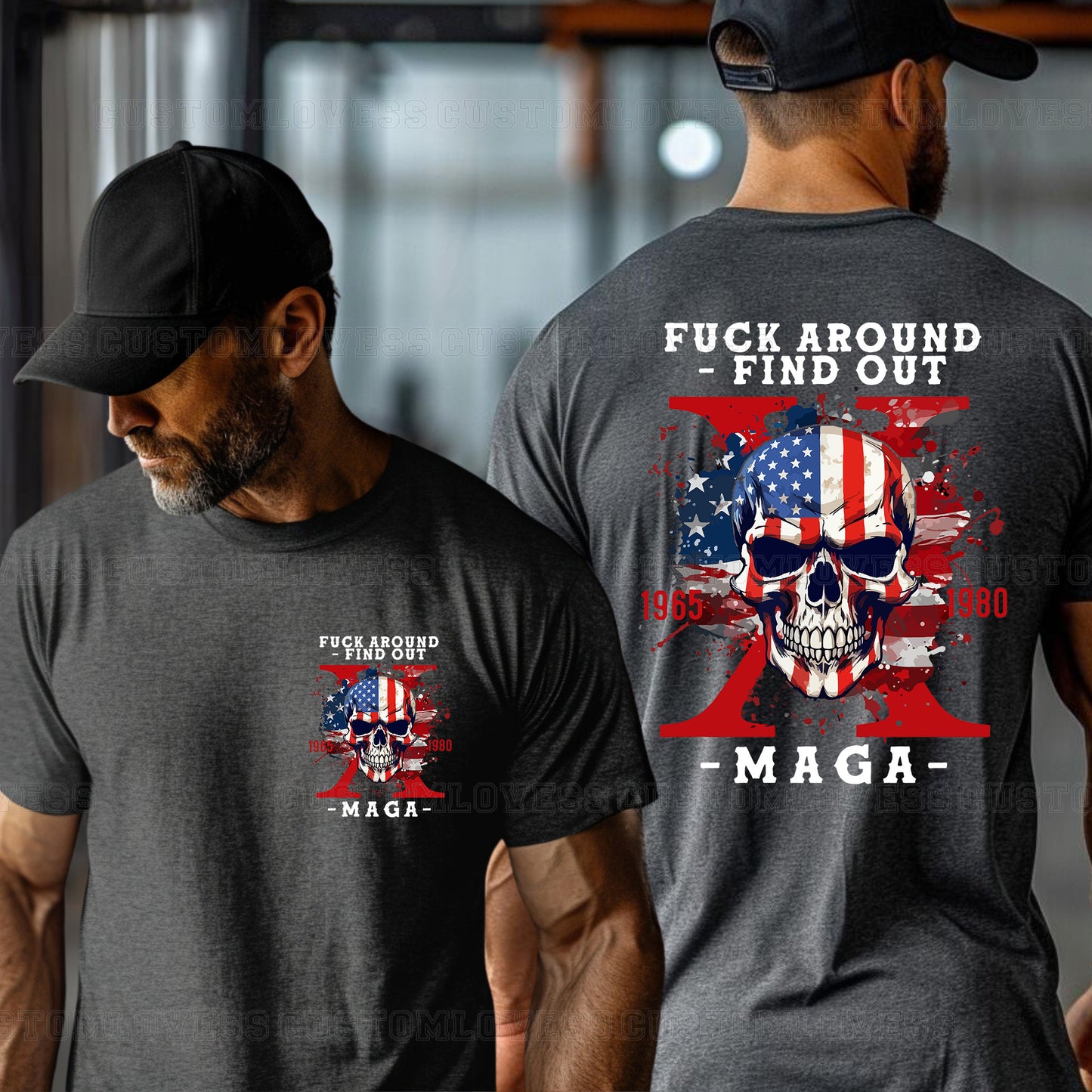 Custom Gen X Maga T-shirt