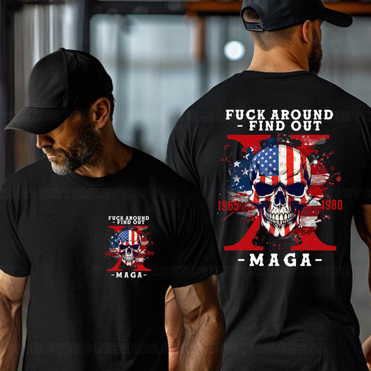 Custom Gen X Maga T-shirt
