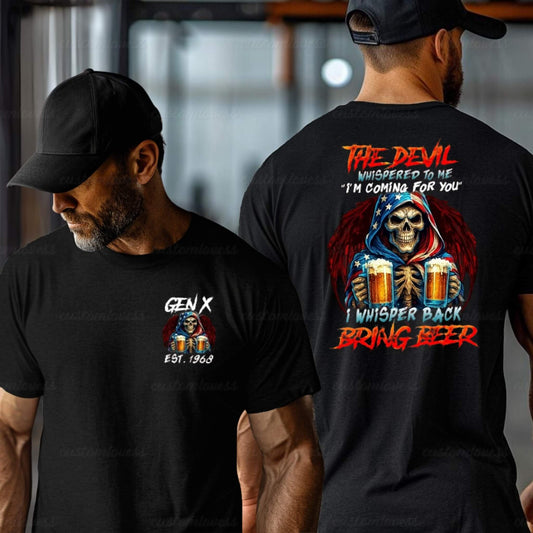 Custom I'm coming for you Gen x T-shirt