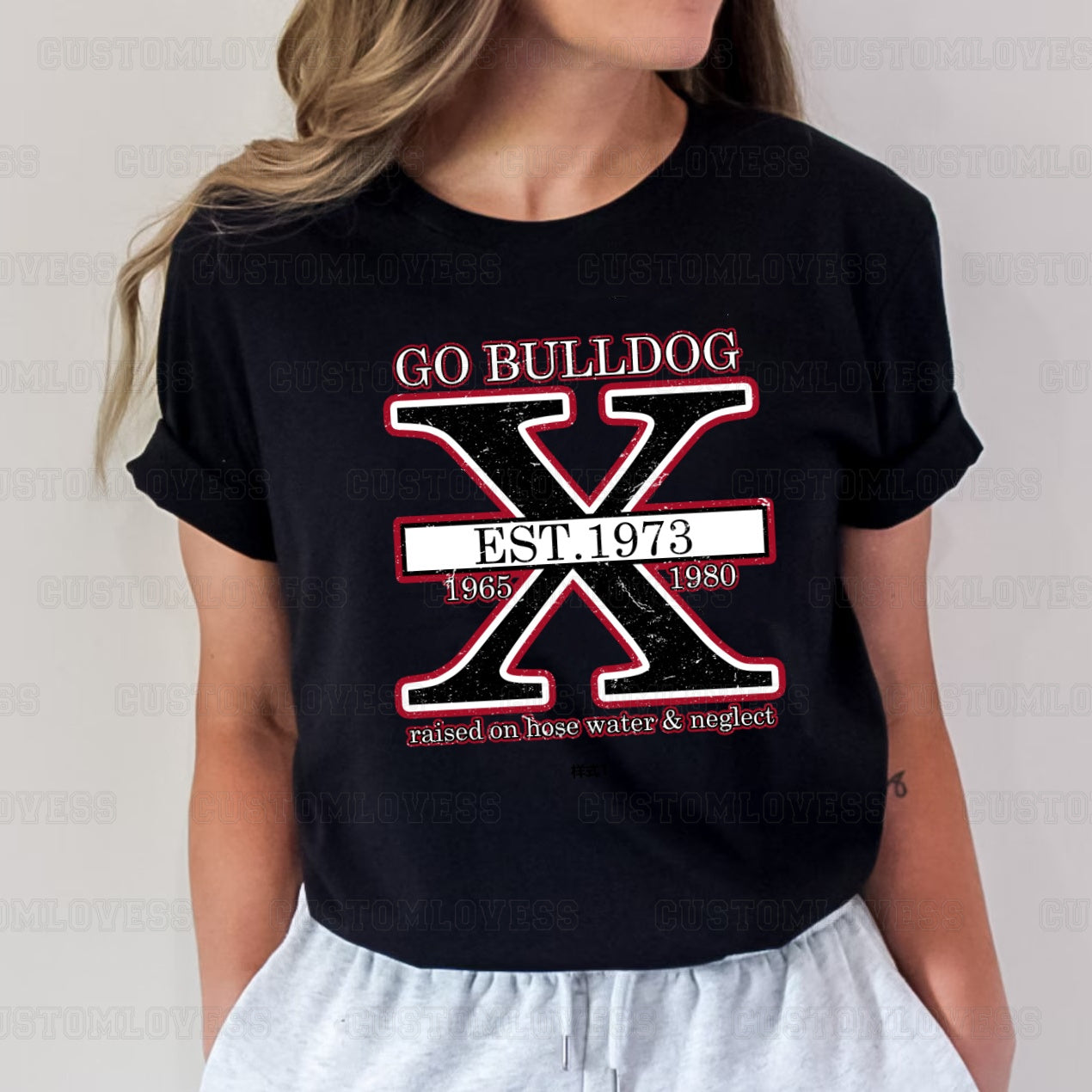Custom Gen X College Team T-Shirt